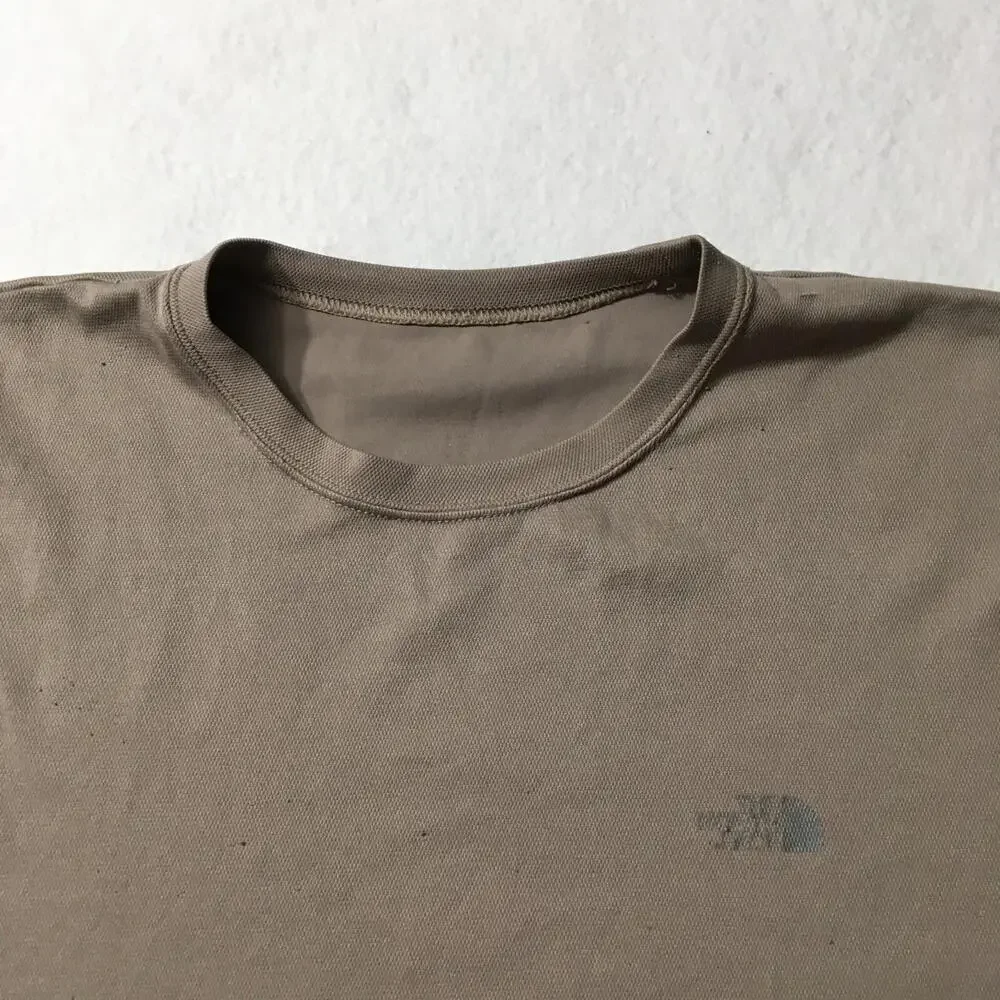 Men’s The North Face Dri-fit  T-shirt gray Men large Workout Gym - Picture 2 of 7